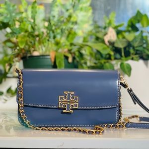 Tory Burch chain wallet / crossbody - purple